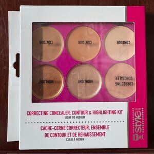 Correcting Concealer, Contour & Highlighting Kit
